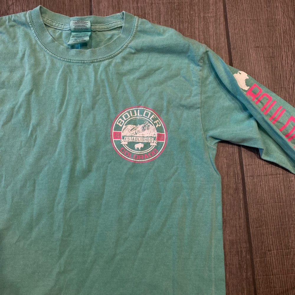Boulder Colorado Long Sleeve Tee